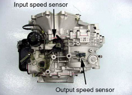 The P0715 Input/Turbine Speed Sensor A Circuit Location