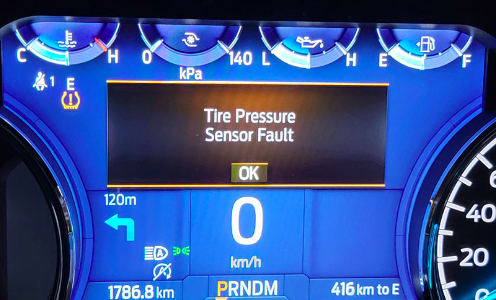 F150 Tire Pressure Sensor Fault