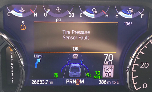 Identifying and Resolving an F150 Tire Pressure Sensor Fault