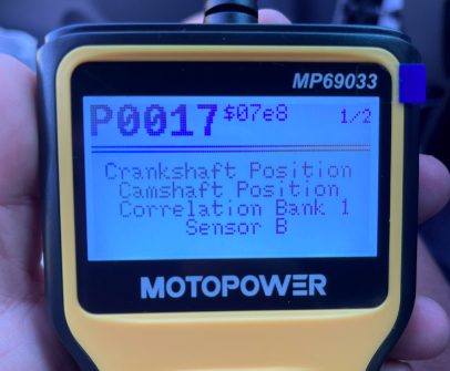 P0017 Bank 1 Sensor B Location Chevy Traverse