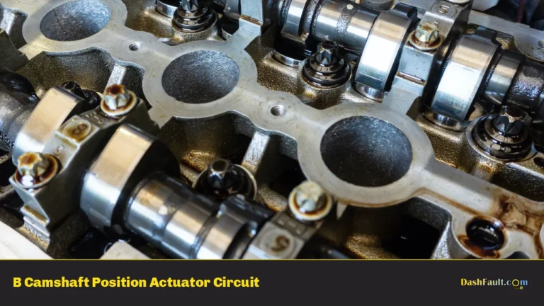 B Camshaft Position Actuator Circuit