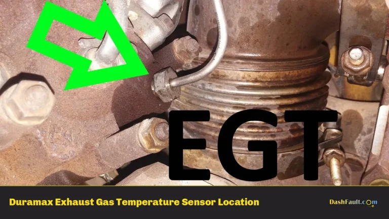 Duramax Exhaust Gas Temperature Sensor Location