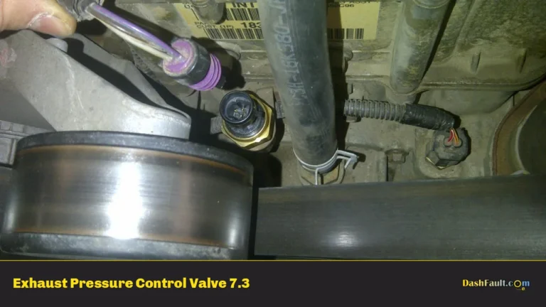 Exhaust Pressure Control Valve 7.3