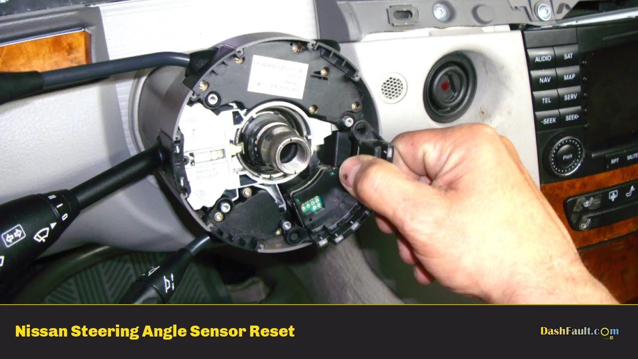 Nissan Steering Angle Sensor Reset