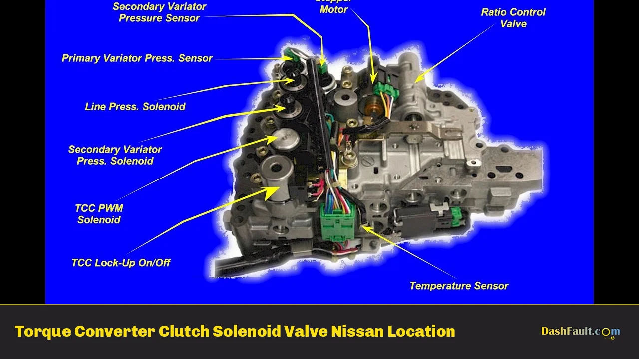 Torque Converter Clutch Solenoid Valve Nissan Location