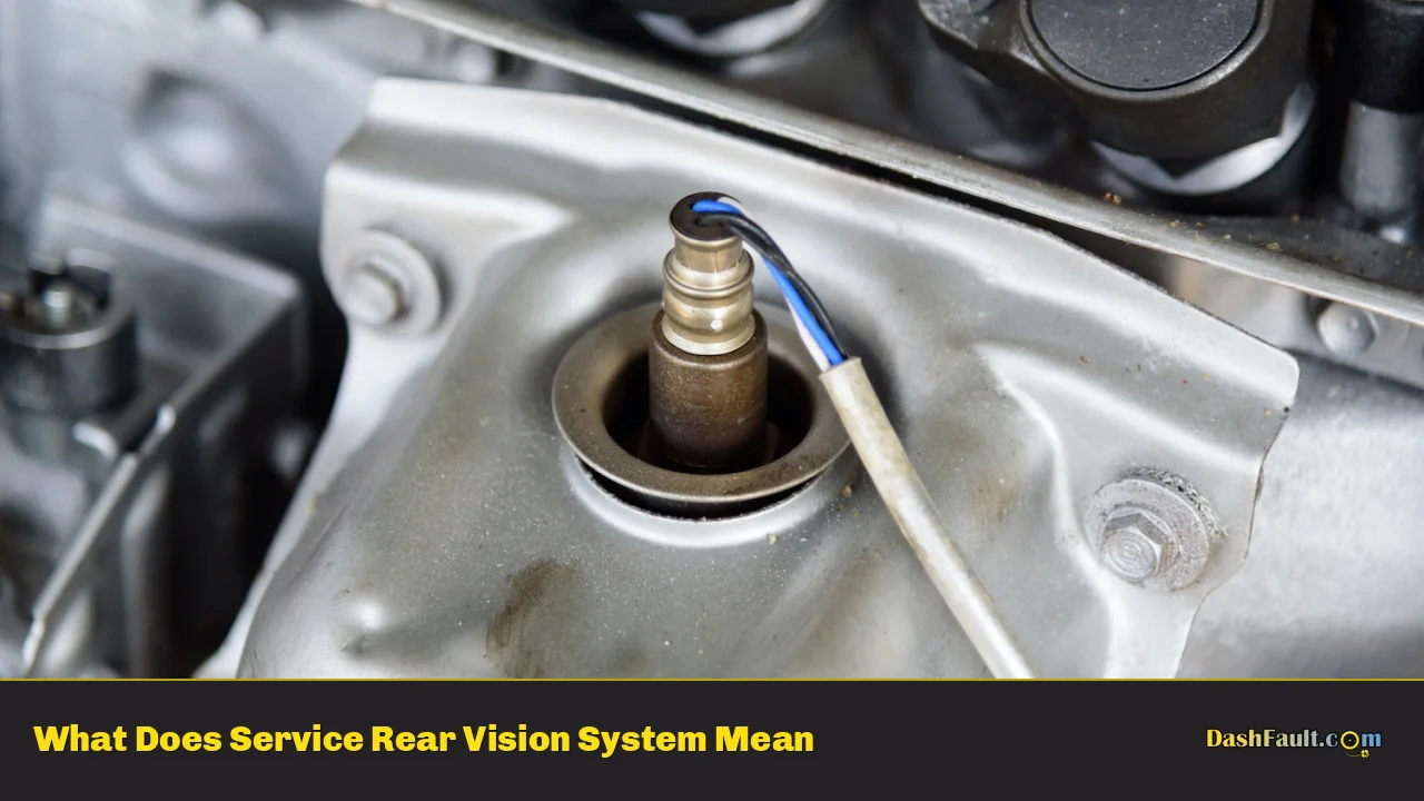 What Does Service Rear Vision System Mean