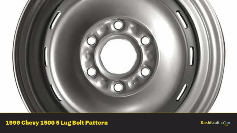 1996 Chevy 1500 5 Lug Bolt Pattern