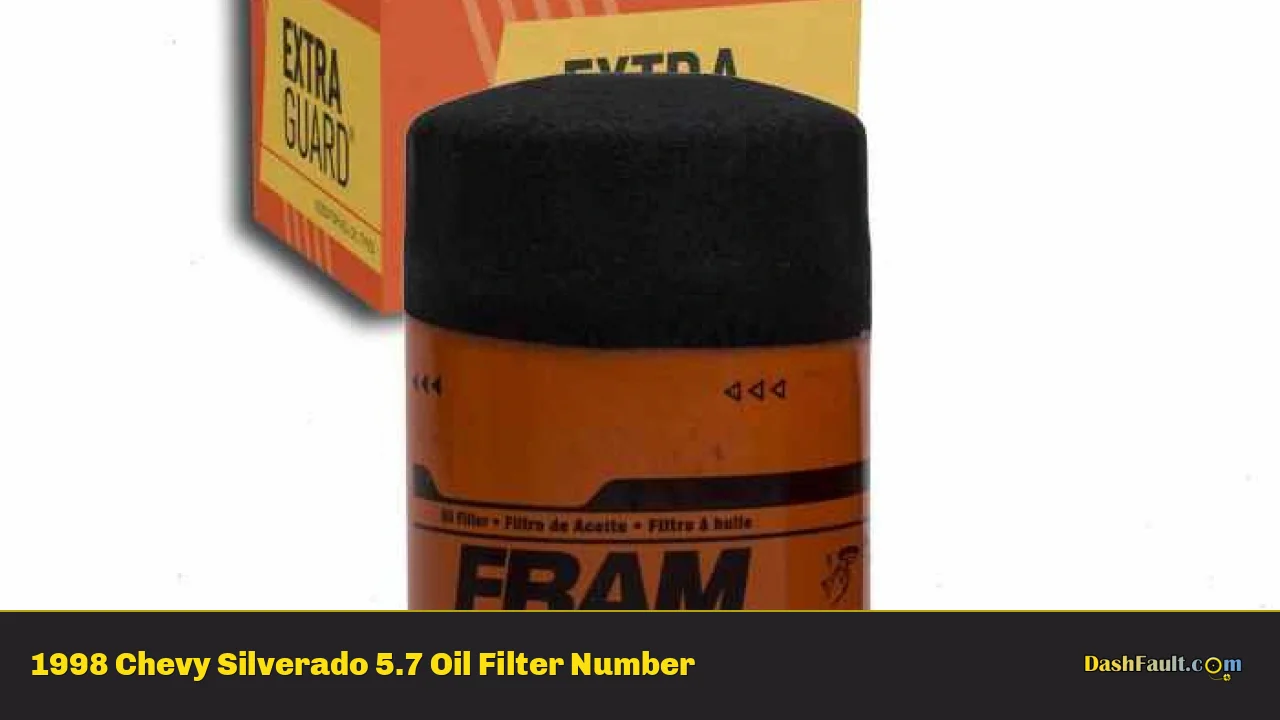 1998 Chevy Silverado 5.7 Oil Filter Number