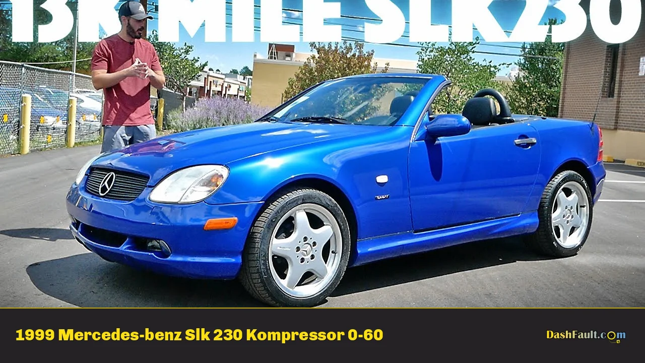 1999 Mercedes-benz Slk 230 Kompressor 0-60