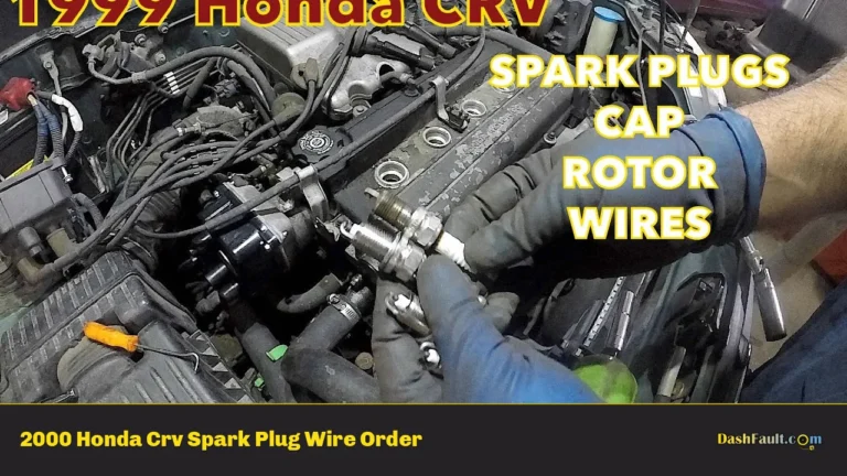 2000 Honda Crv Spark Plug Wire Order