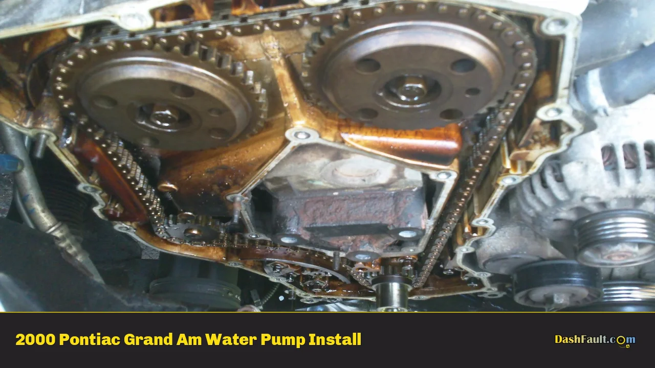 2000 Pontiac Grand Am Water Pump Install