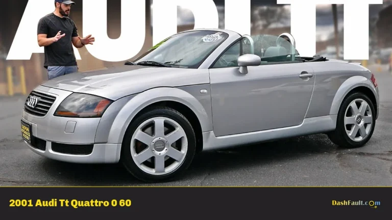 2001 Audi Tt Quattro 0 60