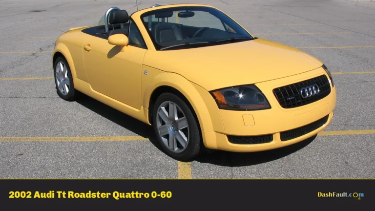 2002 Audi Tt Roadster Quattro 0-60