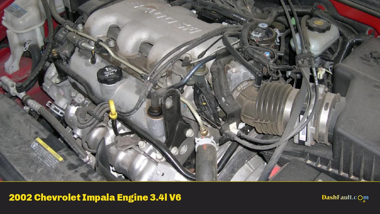 2002 Chevrolet Impala Engine 3.4l V6