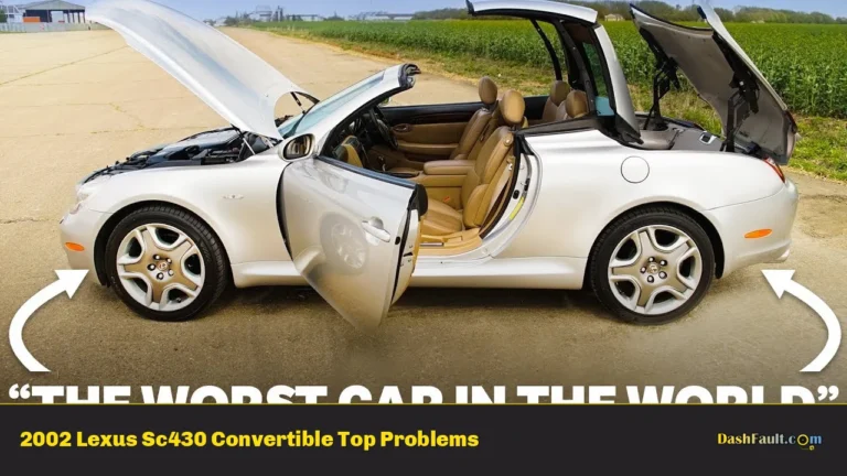 2002 Lexus Sc430 Convertible Top Problems