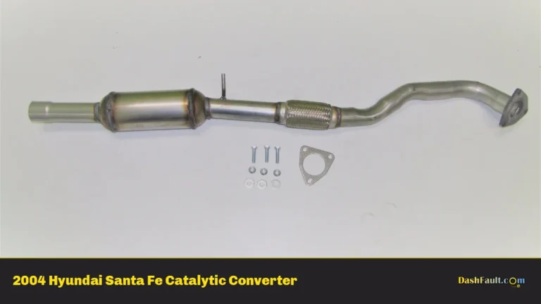 2004 Hyundai Santa Fe Catalytic Converter