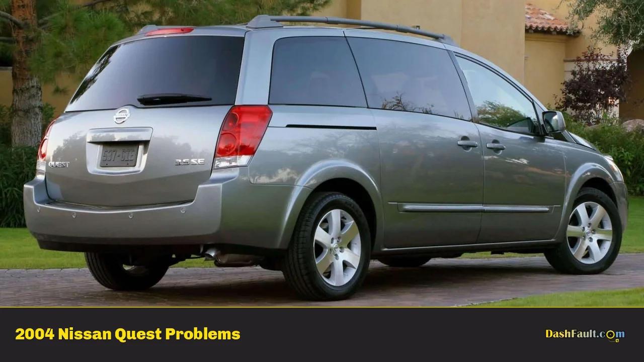 2004 Nissan Quest Problems