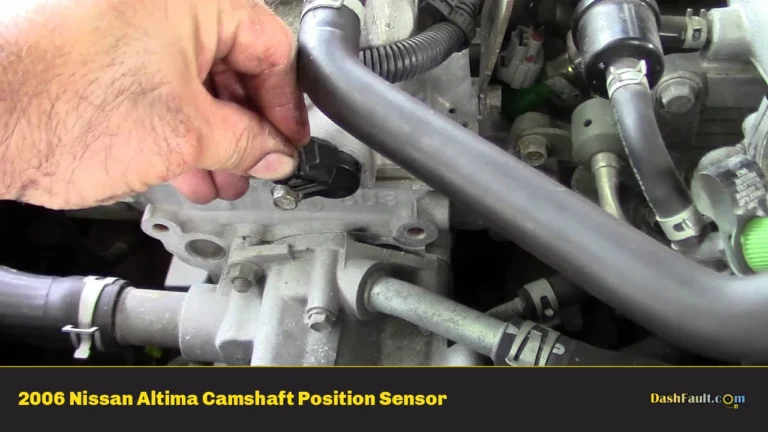 2006 Nissan Altima Camshaft Position Sensor