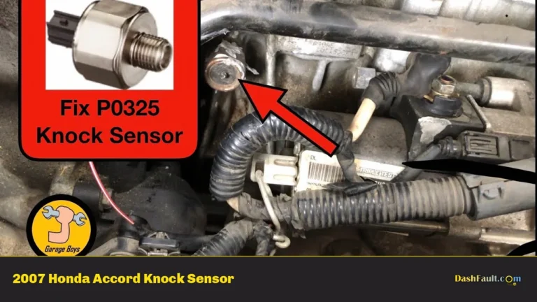 2007 Honda Accord Knock Sensor