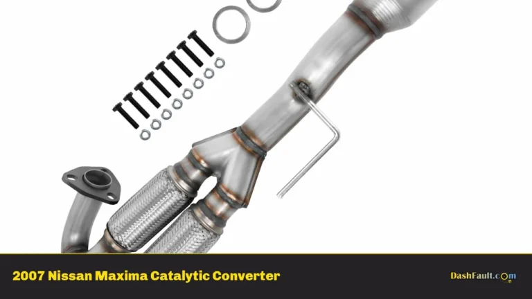 2007 Nissan Maxima Catalytic Converter