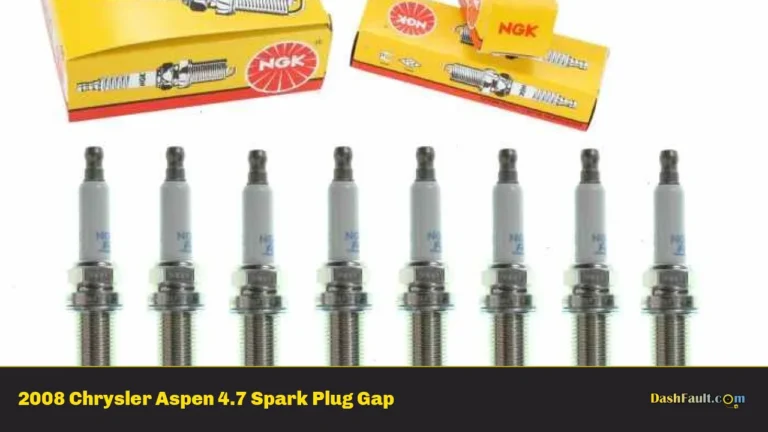 2008 Chrysler Aspen 4.7 Spark Plug Gap