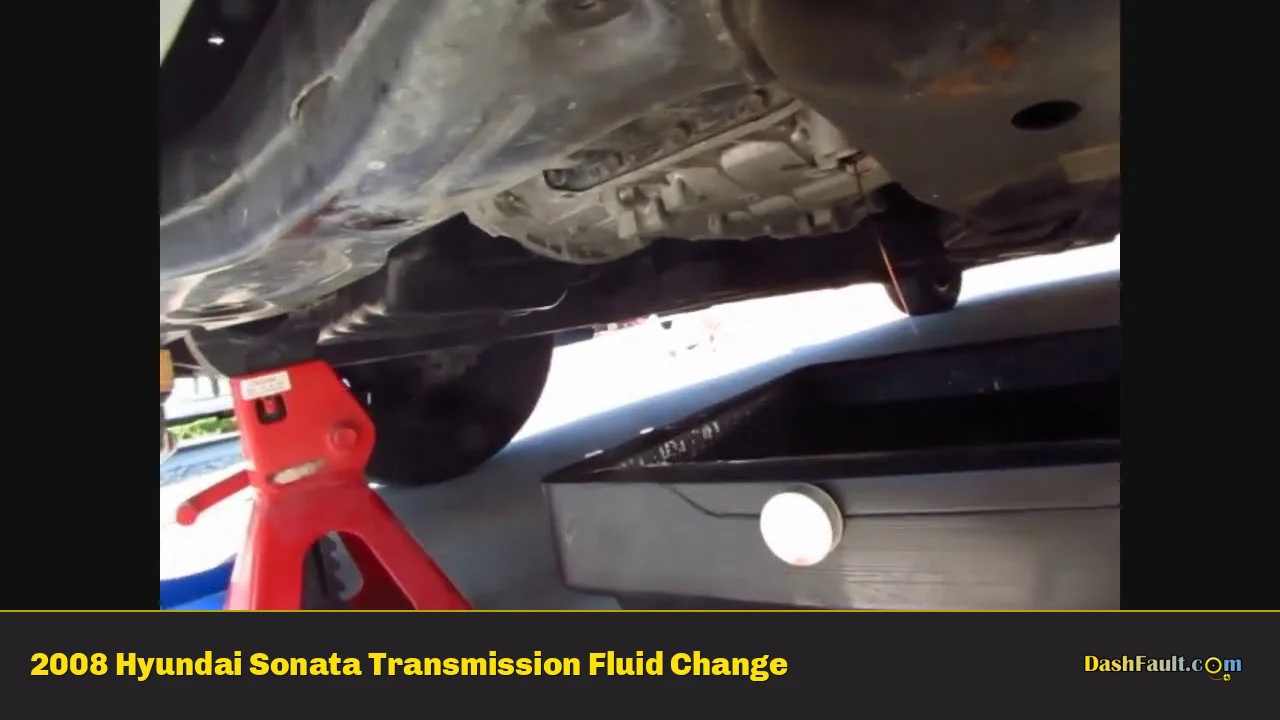 2008 Hyundai Sonata Transmission Fluid Change