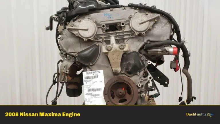 2008 Nissan Maxima Engine