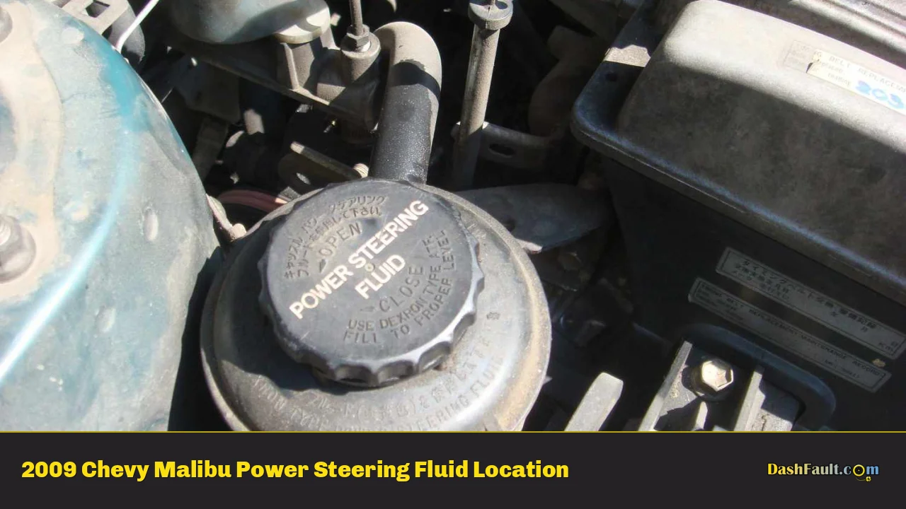 2009 Chevy Malibu Power Steering Fluid Location