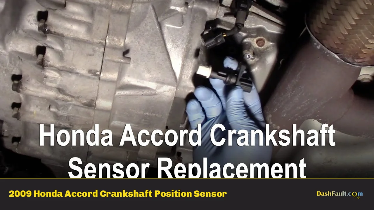 2009 Honda Accord Crankshaft Position Sensor