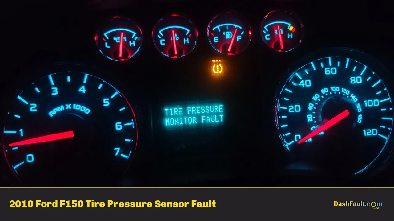 2010 Ford F150 Tire Pressure Sensor Fault