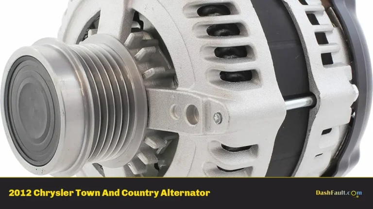 2012 Chrysler Town And Country Alternator