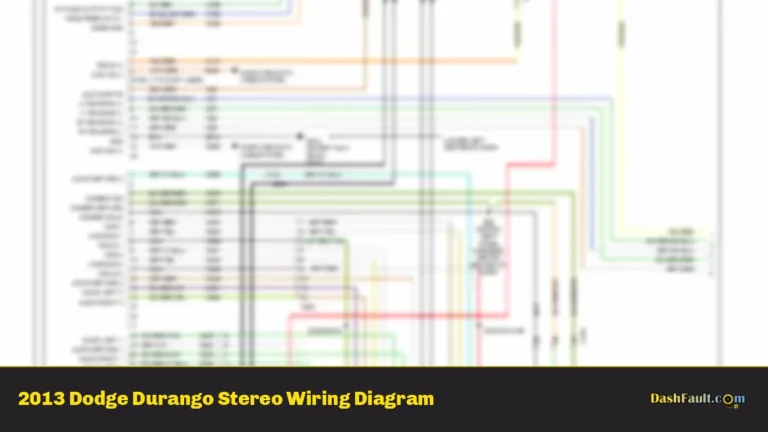 2013 Dodge Durango Stereo Wiring Diagram