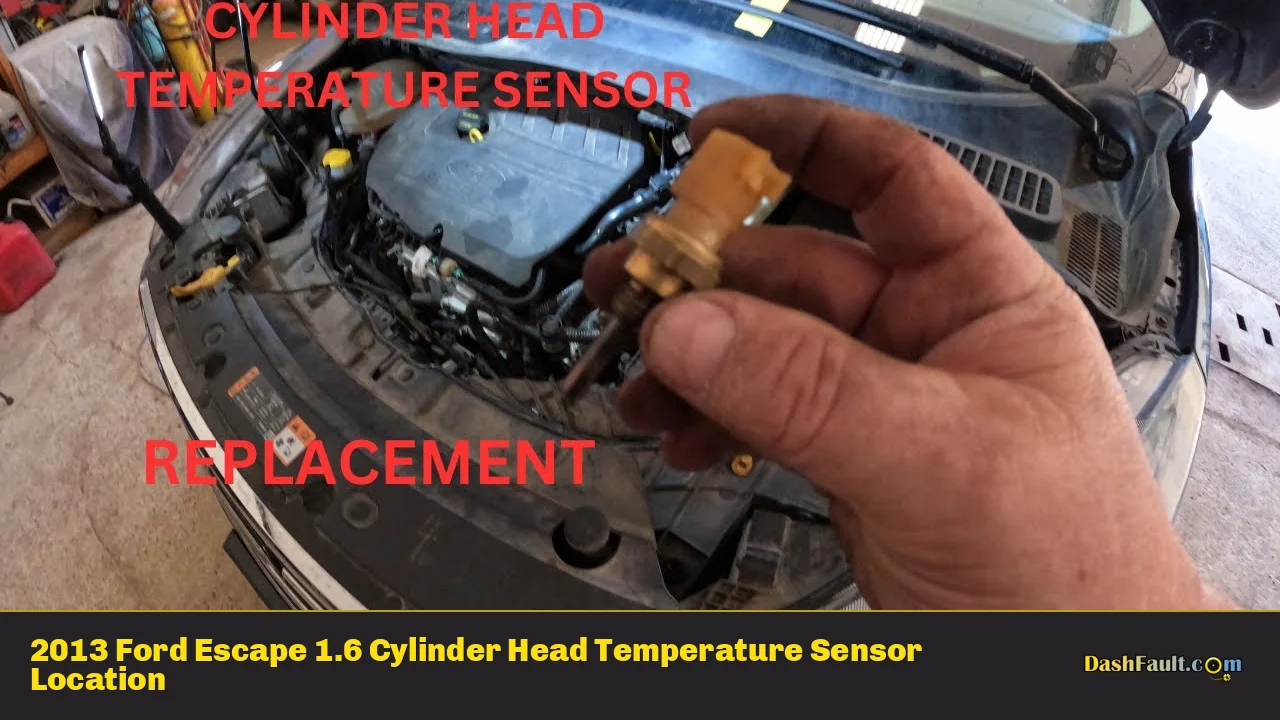 2013 Ford Escape 1.6 Cylinder Head Temperature Sensor Location