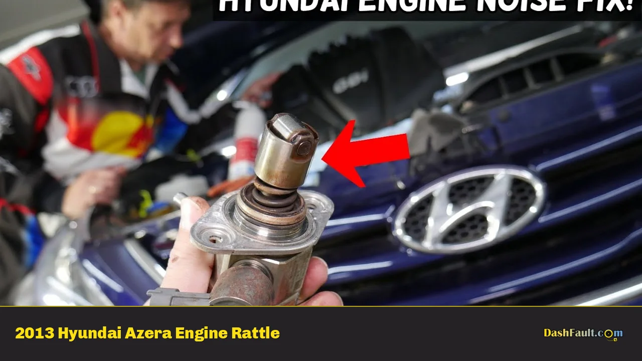 2013 Hyundai Azera Engine Rattle