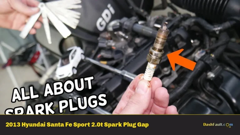 2013 Hyundai Santa Fe Sport 2.0t Spark Plug Gap