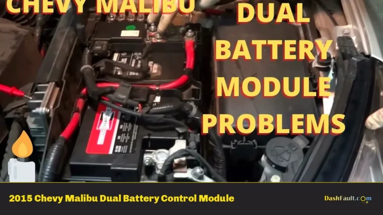 2015 Chevy Malibu Dual Battery Control Module