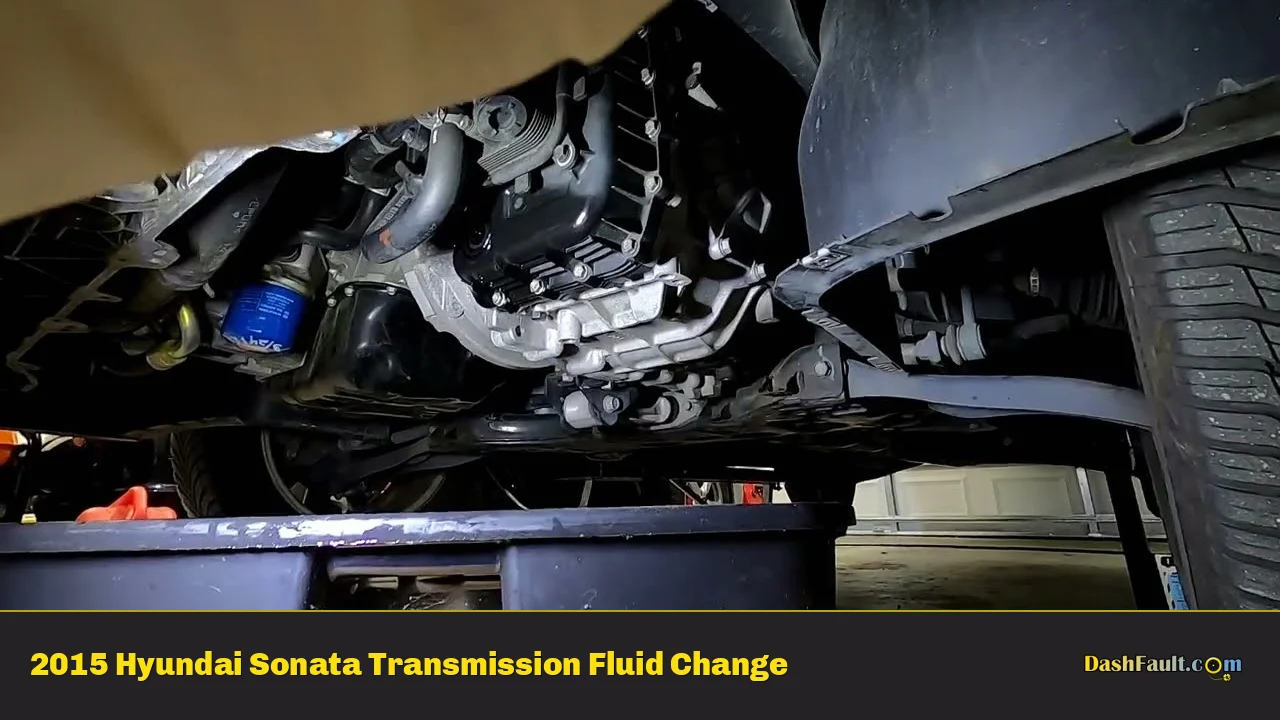 2015 Hyundai Sonata Transmission Fluid Change