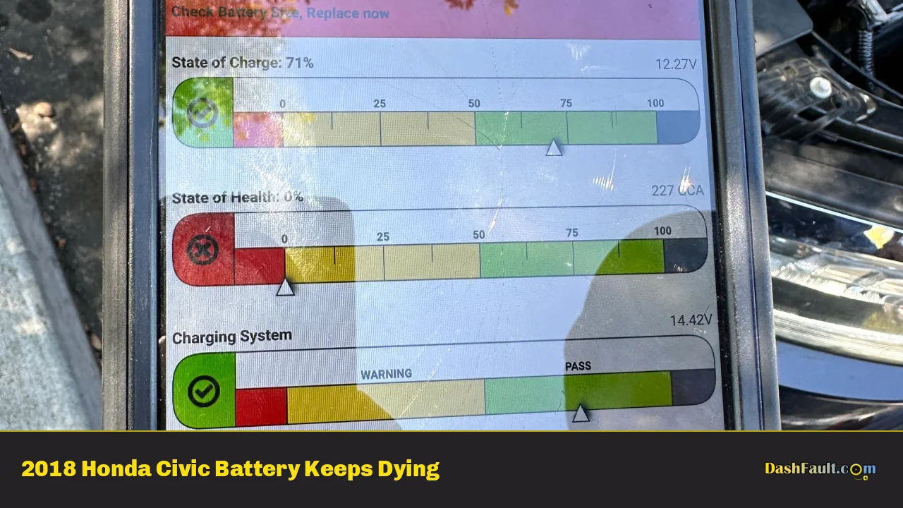 2018 Honda Civic Battery Keeps Dying