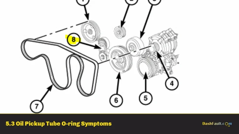 5.3 Oil Pickup Tube O-ring Symptoms