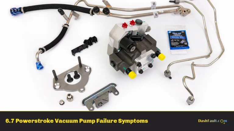 6.7 Powerstroke Vacuum Pump Failure Symptoms