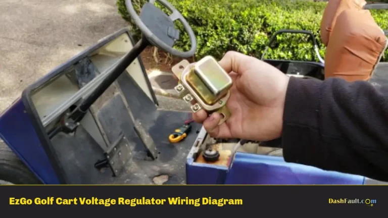 EzGo Golf Cart Voltage Regulator Wiring Diagram