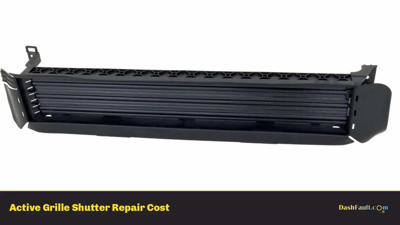 Active Grille Shutter Repair Cost