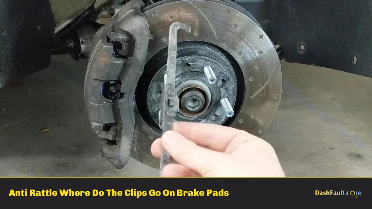 Anti Rattle Where Do The Clips Go On Brake Pads