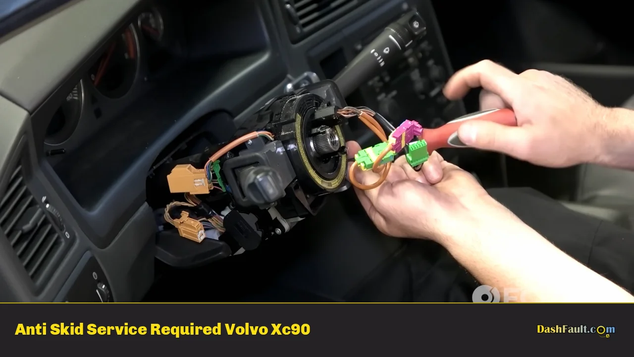 Anti Skid Service Required Volvo Xc90