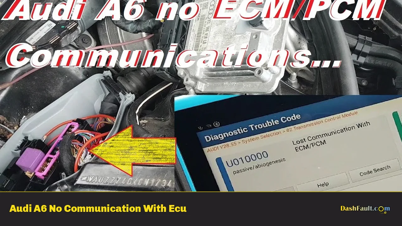 Audi A6 No Communication With Ecu