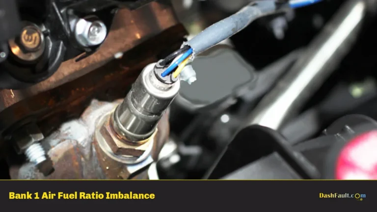 Bank 1 Air Fuel Ratio Imbalance