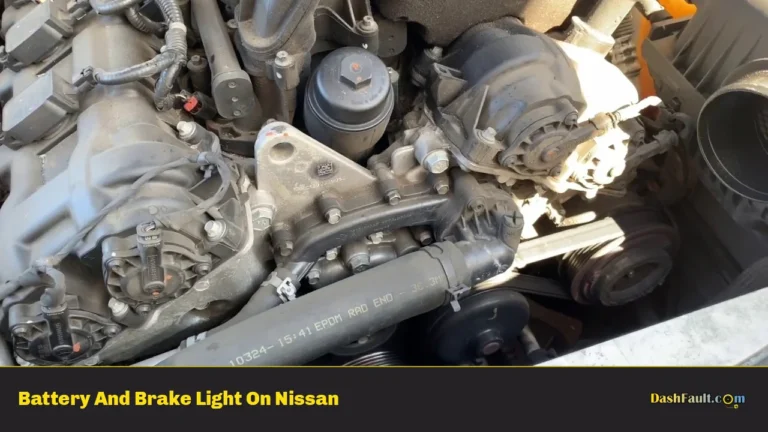 Battery And Brake Light On Nissan