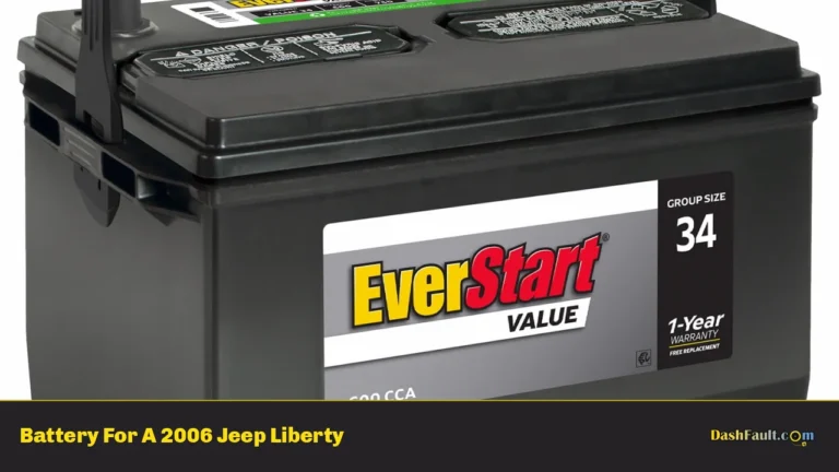 Battery For A 2006 Jeep Liberty