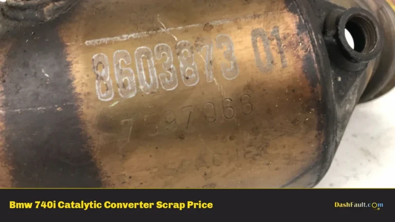 Bmw 740i Catalytic Converter Scrap Price