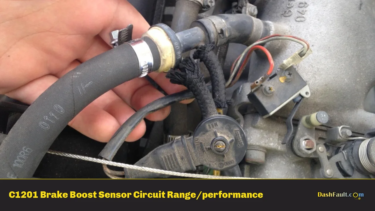 C1201 Brake Boost Sensor Circuit Range/performance